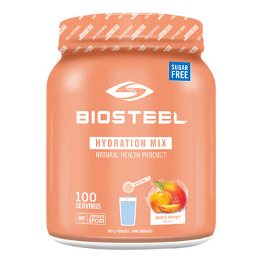 Hydration Mix Peach Mango 700 Grams by Biosteel