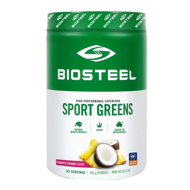 Sports Greens Pineapple Coconut 306 Grams by BioSteel Sports Nutrition Inc.