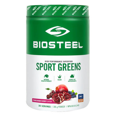 Sports Greens Pomegranate Berry 306 Grams by Biosteel