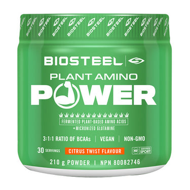 Plant Amino Power Citrus Twist 210 Grams by BioSteel Sports Nutrition Inc.