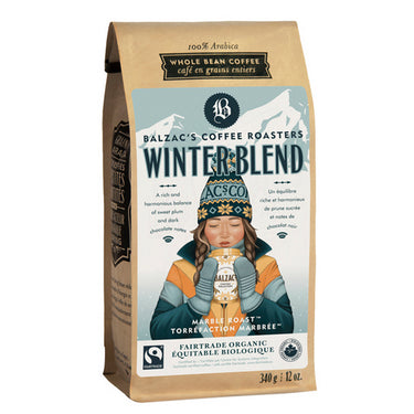 Winter Blend Marble Roast 340 Grams by Balzacs Coffee Roasters