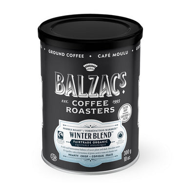 Winter Blend Ground Coffee 300 Grams by Balzacs Coffee Roasters