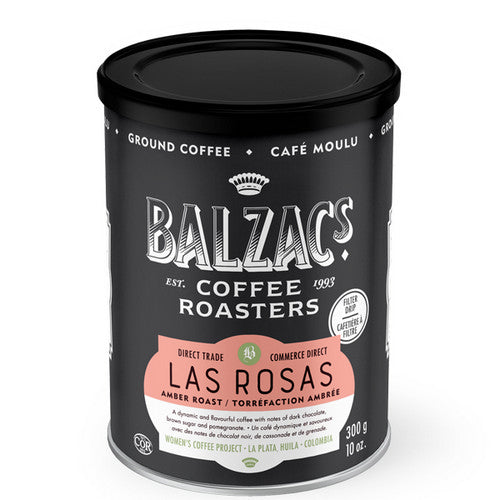 Las Rosas Ground Coffee 300 Grams by Balzacs Coffee Roasters