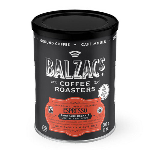 Espresso Fine Ground Coffee 300 Grams by Balzacs Coffee Roasters