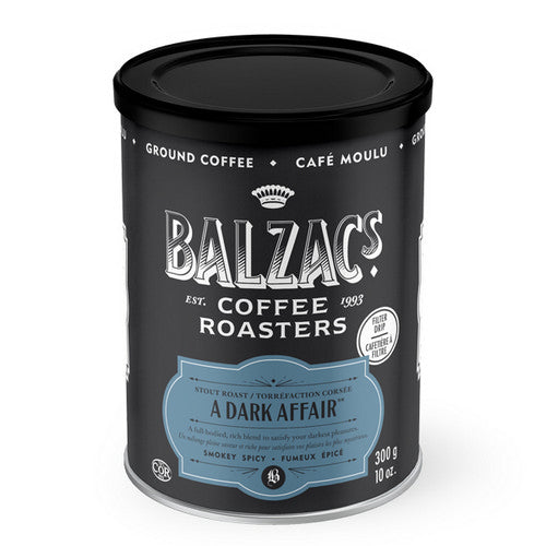 A Dark Affair Ground Coffee 300 Grams by Balzacs Coffee Roasters