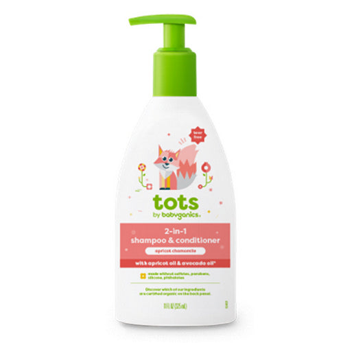 Tots 2 In 1 All Hair 325 Ml by Babyganics