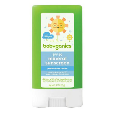 Sunscreen Stick SPF 50+ 13 Grams by Babyganics