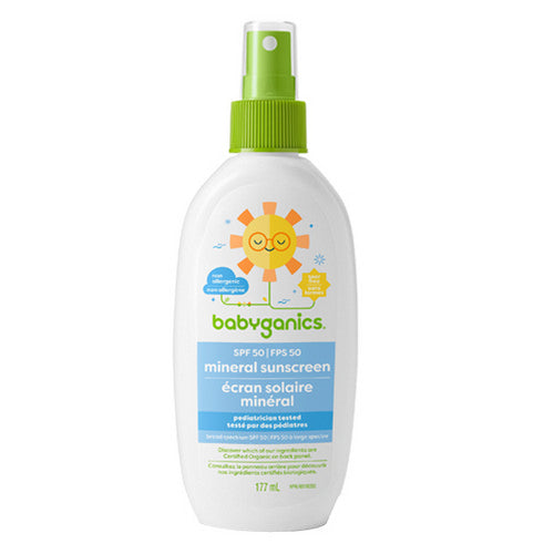 SPF50 Sunscreen Spray 177 Ml by Babyganics