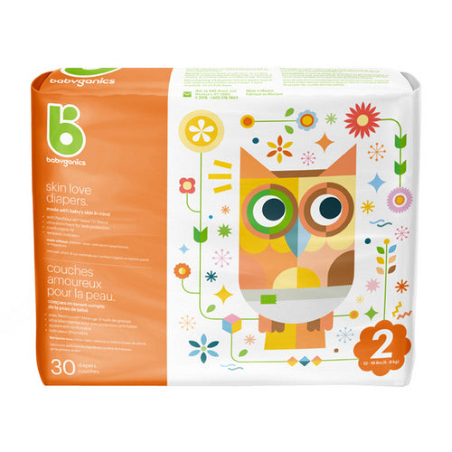 Diapers Size 2 30 Count by Babyganics