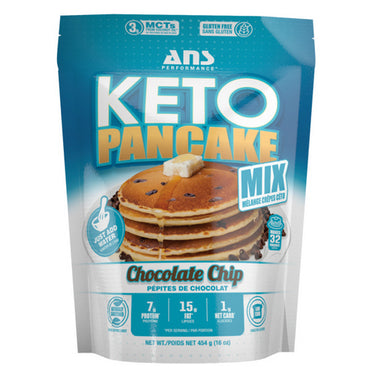 ANS Performance, Keto Pancake Mix Chocolate Chip, 454 Grams