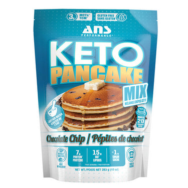 ANS Performance, Keto Pancake Mix Chocolate Chip, 283 Grams