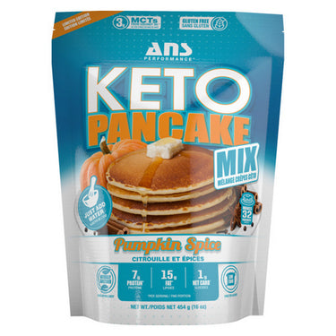 ANS Performance, Keto Pancake Mix Pumpkin Spice, 454 Grams