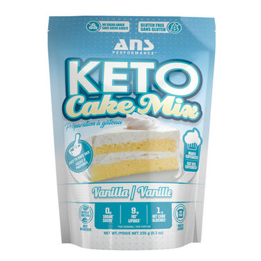 ANS Performance, Keto Cake Mix Vanillla, 235 Grams