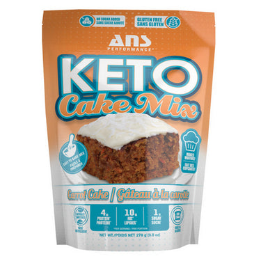 ANS Performance, Keto Cake Mix Carrot Cake, 278 Grams