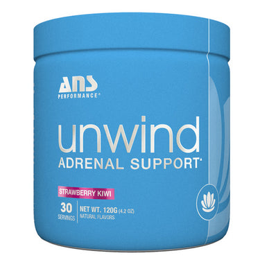 ANS Performance, Unwind Adrenal Strawberry Kiwi, 120 Grams