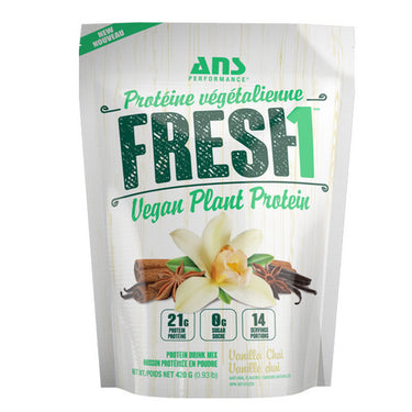 ANS Performance, Fresh1 Vegan Protein Vanilla Chai, 420 Grams
