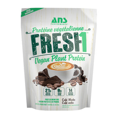ANS Performance, Fresh1 Vegan Protein Cafe Mocha, 420 Grams