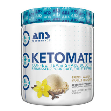 ANS Performance, Ketomate Creamer French Vanilla, 293 Grams