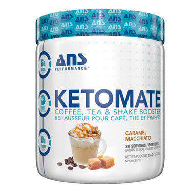 ANS Performance, Ketomate Creamer Caramel Macchiato, 293 Grams