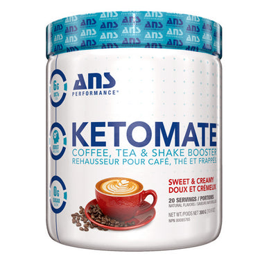 ANS Performance, Ketomate Creamer Sweet & Creamy, 300 Grams