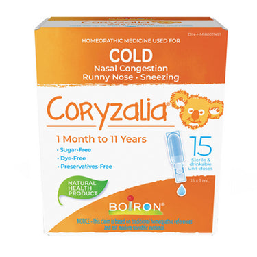 Coryzalia Cold 15 Count by Boiron