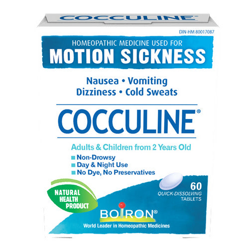 Cocculine, Motion Sickness 60 Tabs by Boiron
