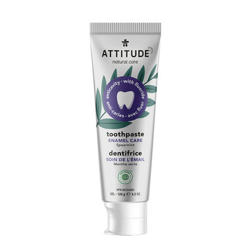 Adult Toothpaste Fluoride Enamel Care 120 Grams by Attitude