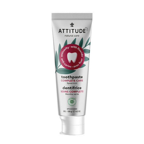 Adult Toothpaste With Fluoride Complete Care 120 Grams by Attitude