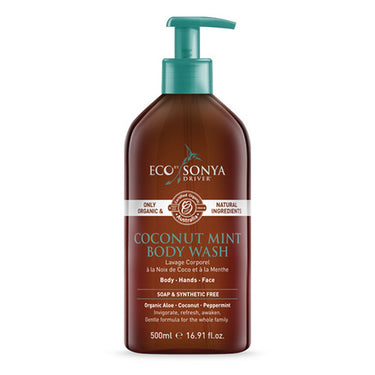 Eco Tan, Coconut Mint Body Wash, 500 Ml