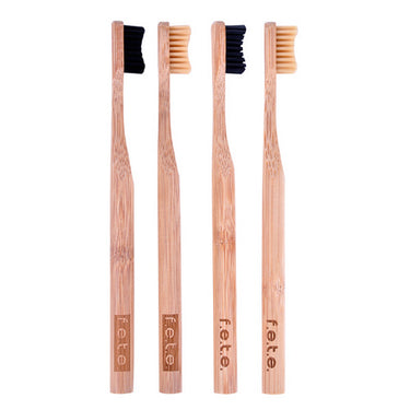 Toothbrush Multipack Purely Natural 4 Count by F.e.t.e.