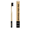 Bamboo Toothbrush Cha Cha Charcoal 1 Count by F.e.t.e.