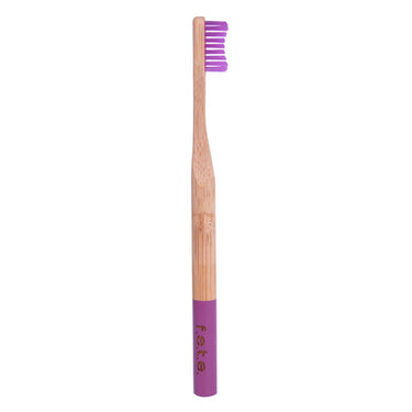 F.e.t.e., Bamboo Toothbrush Purple Pizazz Med, 1 Count