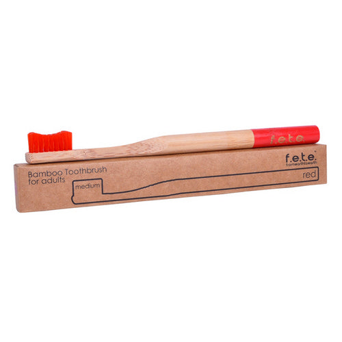 F.e.t.e. Bamboo Toothbrush Well Medium 1 Count