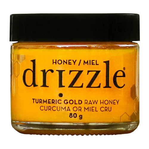 Turmeric Gold Superfood Honey 80 Grams by Drizzle Honey
