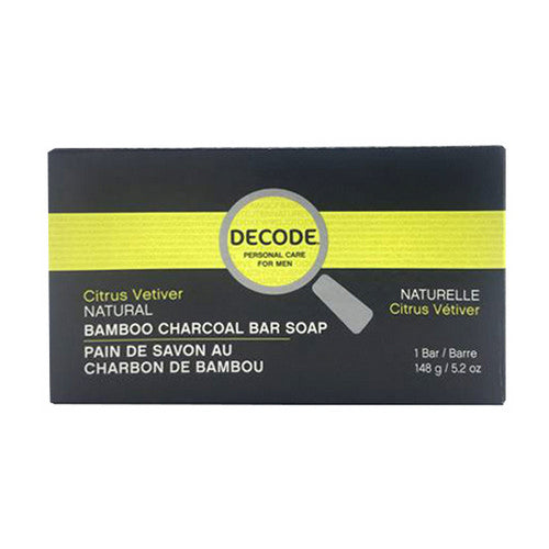 Cleansing Bar Citrus Vetiver 148 Grams by Decode