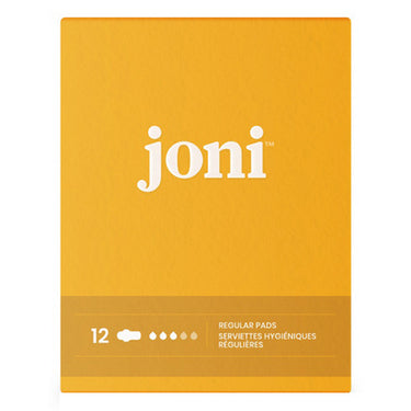 Joni, Joni Organic Regular Pads 12 Ct., 12 Count