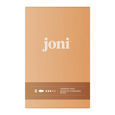 Joni, Joni Organic Overnight Pads 8 Ct., 8 Count
