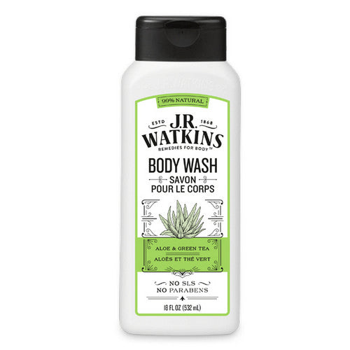 Aloe & Green Tea Body Wash 532 Ml by J.R. Watkins
