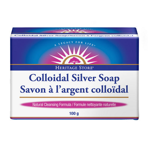 Colloidal Silver Soap 100 Grams by Heritage Store
