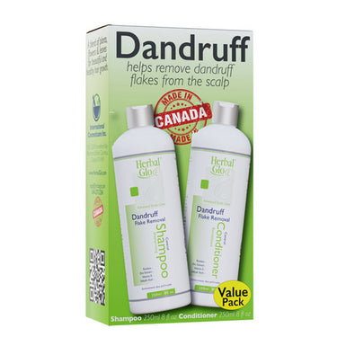 Dandruff Shampoo and Conditioner 2 Count by Herbal Glo