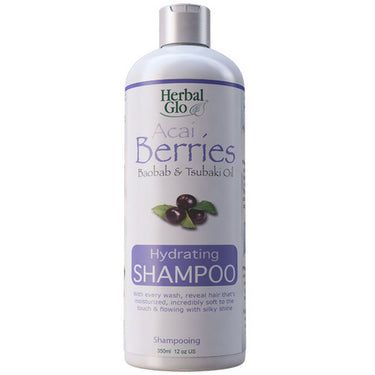 Acai Baobab Tsubaki Oil Shampoo 350 Ml by Herbal Glo