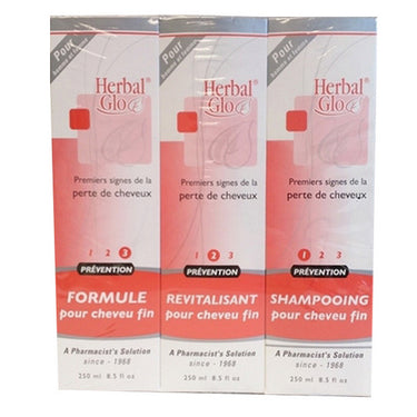 Prevent 3 Pack for Hair Loss 1 Count by Herbal Glo