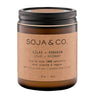 Soy Wax Candle Lilac + Rosemary 220 Grams by SOJA&CO.
