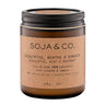 Soy Wax Candle Euca  Mint & Rosem 220 Grams by SOJA&CO.