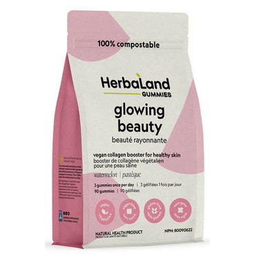 Glowing Beauty 90 Gummies by Herbaland