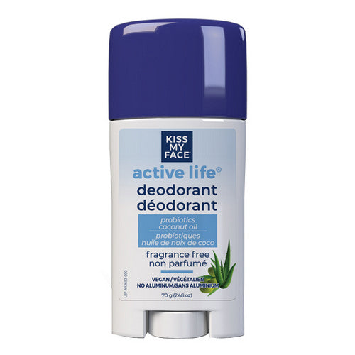 Deodorant Stick Fragrance Free 70 Grams by Kiss My Face