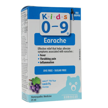 Kids 0-9 Earache Solution 25 Ml by Homeocan