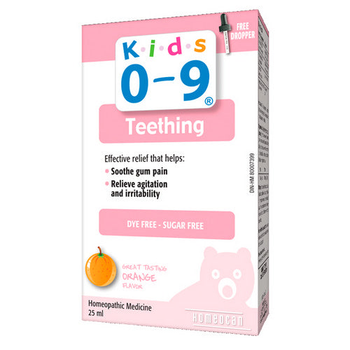 Kids 0-9 Teething Solution 25 Ml by Homeocan