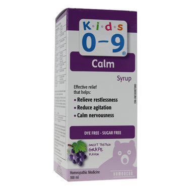 Kids 0-9 Calm Syrup 0-9 100 Ml by Homeocan