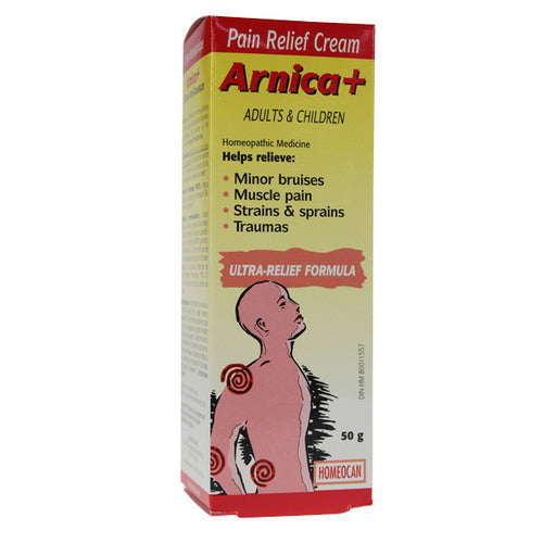 Arnica + Pain Relief Cream 50 Grams by Homeocan